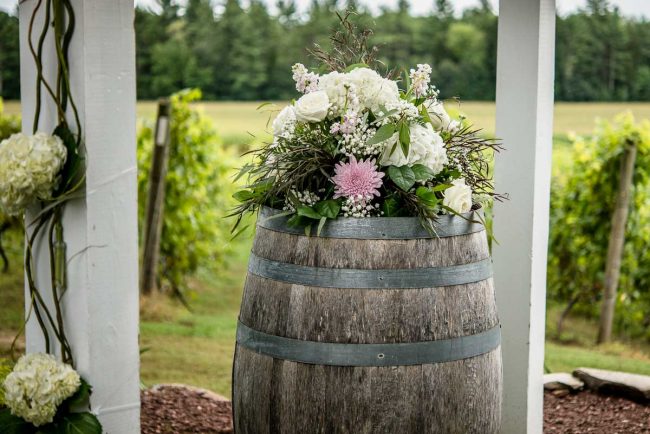 Flag Hill Wedding in Lee, NH