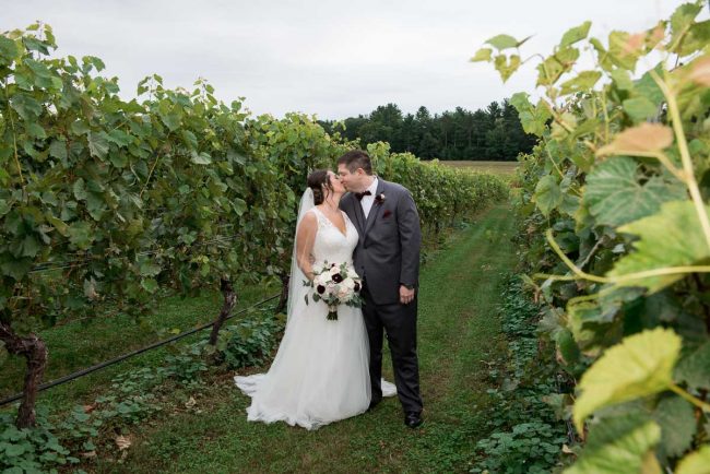 Flag Hill Wedding in Lee, NH